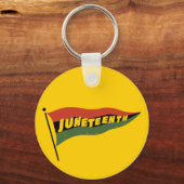 Junetetiende vlag sleutelhanger (Voorkant)