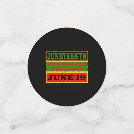 Junetten Confetti (Petit recto)