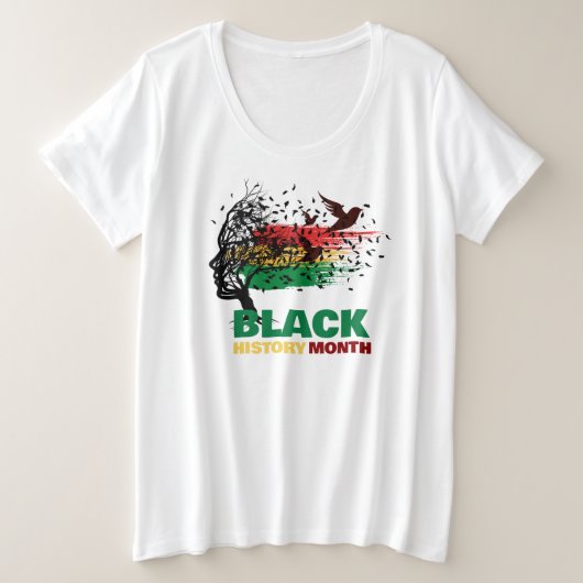 Junetten Tree African Root Fière Histoire Noire (Design devant)