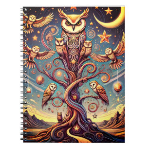 Jung Inspired Owl Notitieboek
