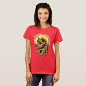 junger träumender Wolf T-shirt (Voorkant volledig)