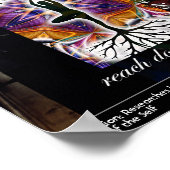 Jungian Good Evil Quote Tree Roots Heaven Mandala Poster (Hoek)