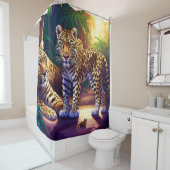 Jungle Amis Douche rideau (En situation)