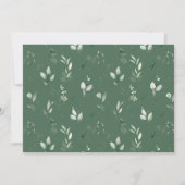 Jungle Animals, Safari, Wild One, First Birthday Kaart (Achterkant)