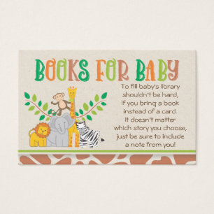 Jungle Animaux Safari Baby shower Demande