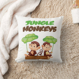 JUNGLE APEN KUSSEN