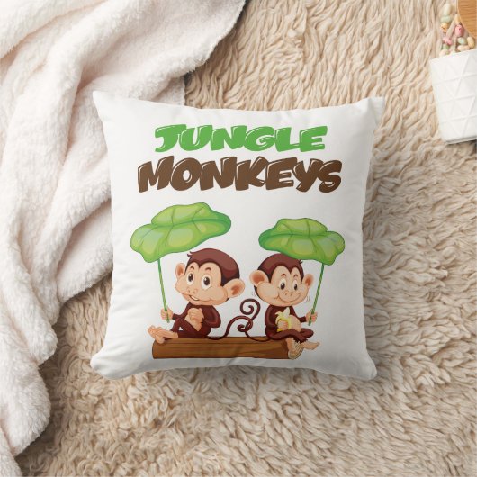 JUNGLE APEN KUSSEN (Deken)