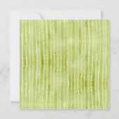 Jungle Baby Giraffe Baby Twins Douche Invitation (Dos)