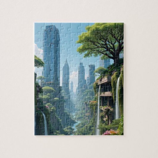 Jungle City Legpuzzel (Verticaal)