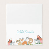 Jungle Dieren Geslacht Reveal - Baby Shower Kaart (Buitenkant ongevouwen)