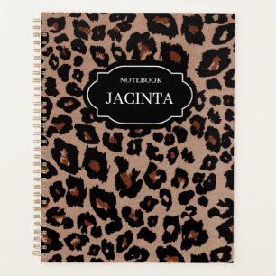 JUNGLE EMPREINTE DE LÉOPARD Personnalisable Planif