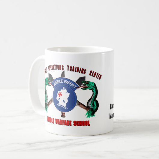 Jungle Expert mug (Devant gauche)