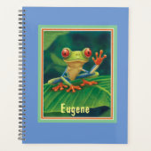 Jungle Faune Red Eyed Tree Frog Planificateur (Devant)