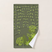 Jungle Feuille Coque-Mate iPhone 14 Pro Max Coque (Serviette à main)