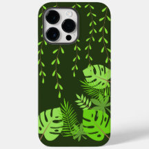 Jungle Feuille Coque-Mate iPhone 14 Pro Max Coque