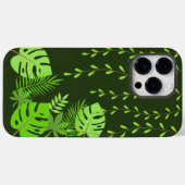 Jungle Feuille Coque-Mate iPhone 14 Pro Max Coque (Verso (horizontal))