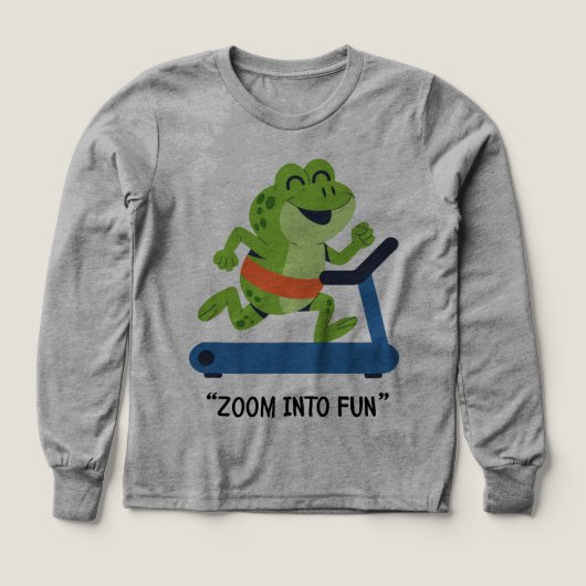 “Jungle Fun avec singe – T-Shirt pour enfants” (Motif recto)