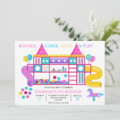 Jungle Gym Anniversaire Fête Invitation (Debout devant)