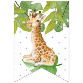 Jungle Joyeux Anniversaire Joyeux Enfants Drapeaux (Deuxième drapeau)