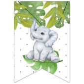 Jungle Joyeux Anniversaire Joyeux Enfants Drapeaux (Troisième drapeau)