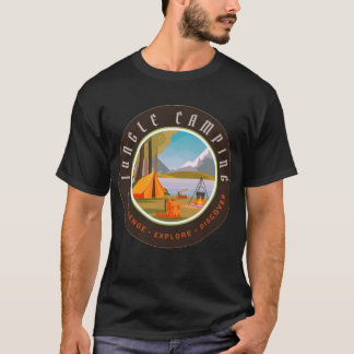 Jungle kampeer vriend t-shirt