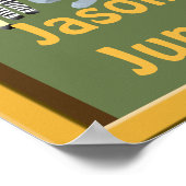 Jungle Kinderkamer Aangepaste Poster (Hoek)