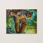 Jungle Luipaard Legpuzzel (Horizontaal)