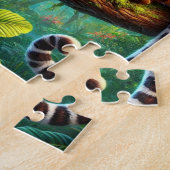 Jungle Luipaard Legpuzzel (Zijkant)