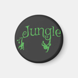 Jungle   Natuur Grafisch   natuurliefhebber Magneet