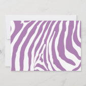 Jungle Party Animaux Plat merci note (Dos)