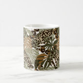Jungle Poster de animal café Mug (Centre)