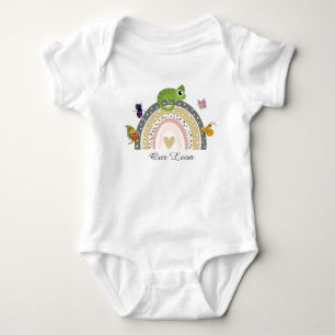 Jungle, Regenboog En Kameleon Kinder T-Shirt
