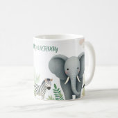 Jungle Safari Adventure : Mug pour enfants (Devant droit)