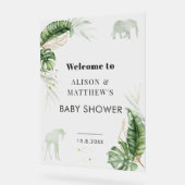 Jungle Safari Animaux Baby shower Couples (Angle)