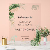 Jungle Safari Animaux Baby shower Couples (Mariage)
