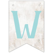 Jungle Safari Animaux Baby shower Pennant Bannière (Deuxième drapeau)