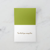 Jungle Safari Merci Cartes (Intérieur)