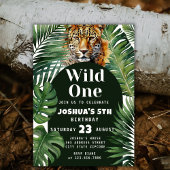 Jungle Safari Thème Anniversaire Fête Invitation