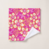 JUNGLE SURF (COMBO ROSE) JEU DE SERVIETTES DE BAIN (Gant de toilette)