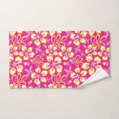 JUNGLE SURF (COMBO ROSE) JEU DE SERVIETTES DE BAIN (Serviette à main)