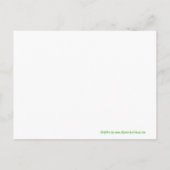 Jungle Tales Safari Green Baby shower Invitation (Dos)