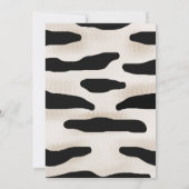 Jungle Thème Anniversaire de enfant Invitation (Dos)