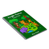 Jungle Theme Lesson Plan Notebook for Preschool Notitieboek (Rechterzijde)