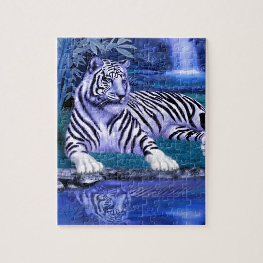 JUNGLE TIGER.JPEG LEGPUZZEL (Verticaal)