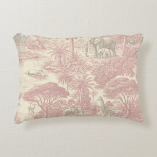 Jungle Toile Patroon Tropische Planner Accent Kussen