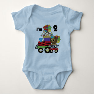 Jungle Train 2e anniversaire T-shirts et cadeaux