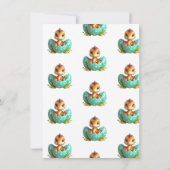 Jungle tropicale | Invitation Baby shower (Dos)