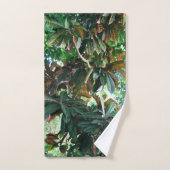 Jungle tropicale verte (Serviette à main)