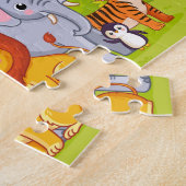 Jungle Wild Baby Animaux Puzzle (Côté)
