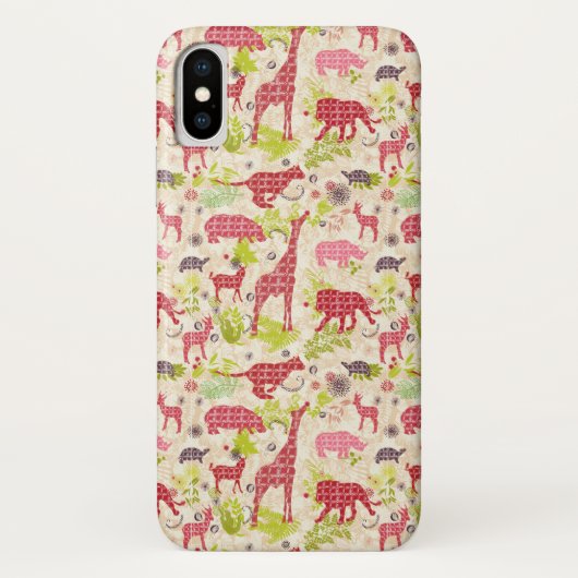 Jungleparadijs Case-Mate iPhone Case (Achterkant)